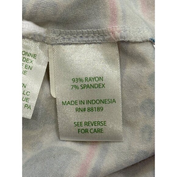 Lilly Pulitzer Sophie Dress Flock Together Blue & Pink 3/4 Sleeve Womens Size S - Picture 8 of 9